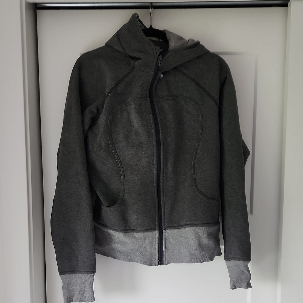 Lululemon Gray Hoodie Jacket